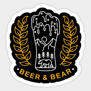 Beer 3 Sticker